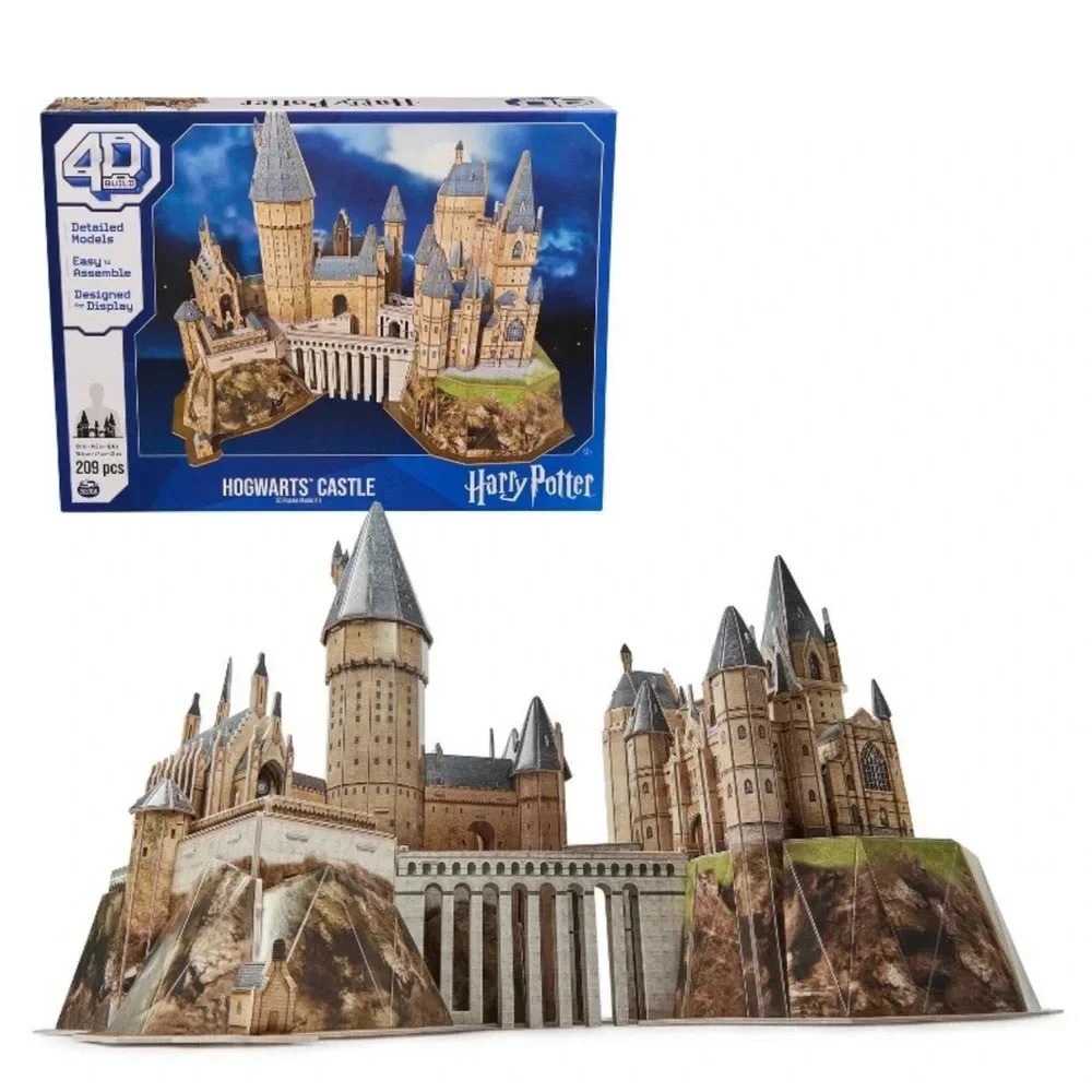 NEW 4D BUILD - Harry Potter Hogwarts Castle Model Kit Puzzle 209pc